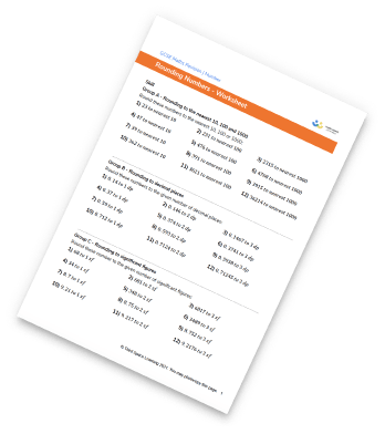 Rounding Worksheet