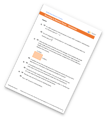 Rounding Decimals Worksheet