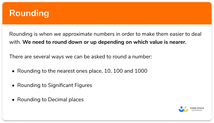 Rounding numbers