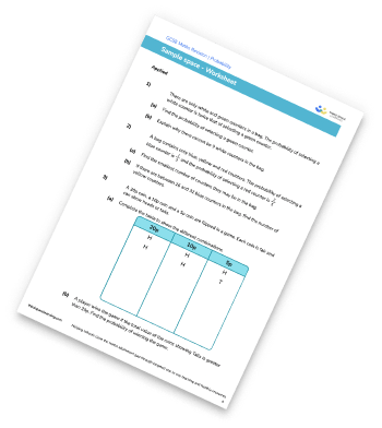 Sample Space Worksheet