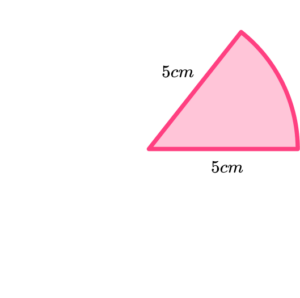 Sector of a Circle GCSE Question 1