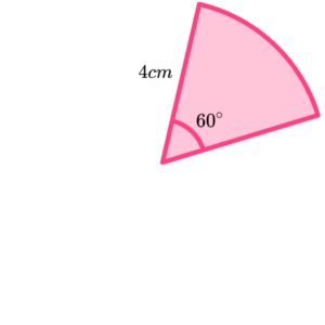 Sector of a Circle practice question 1