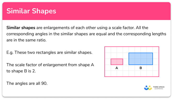 Similar shapes