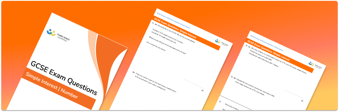 Simple Interest Exam Questions