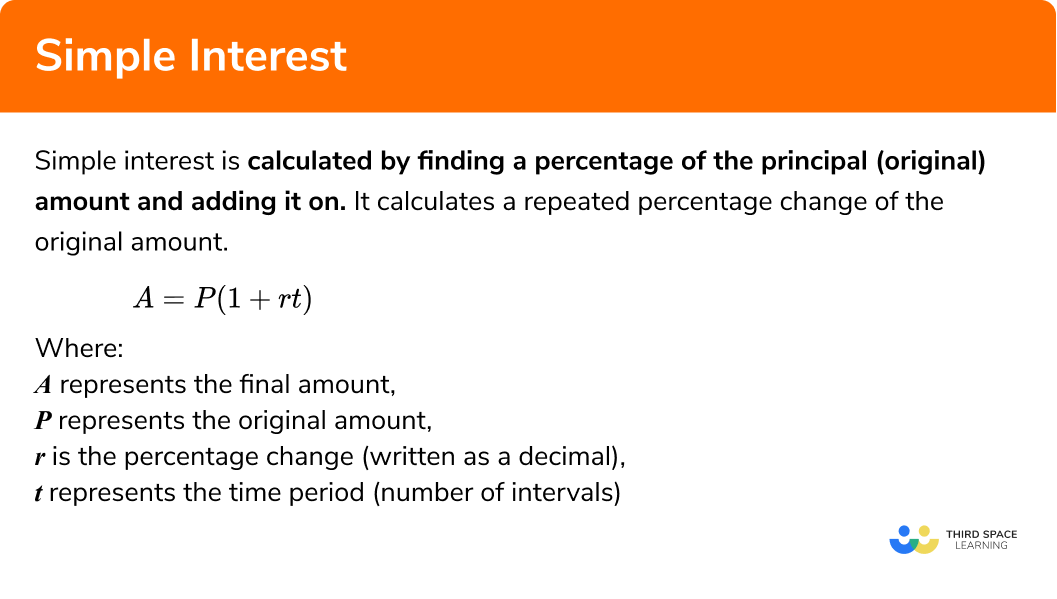 What is simple interest?