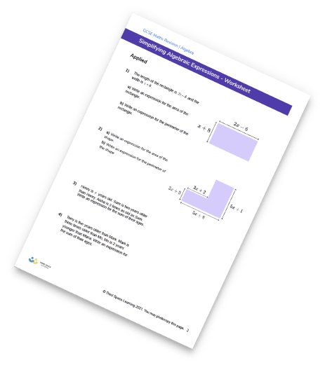 Simplifying Expressions Worksheet