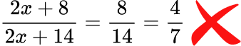 Simplifying fractions common misconception image 3