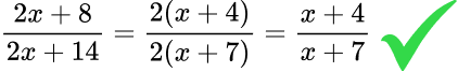 Simplifying fractions common misconception image 4