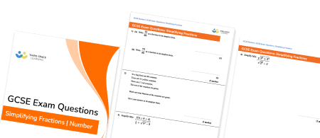 Simplifying Fractions Exam Questions