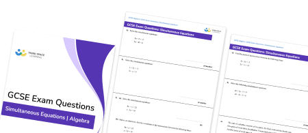 Simultaneous Equations Exam Questions