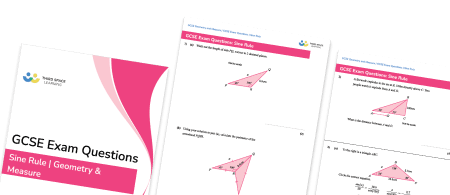 Sine Rule Exam Questions