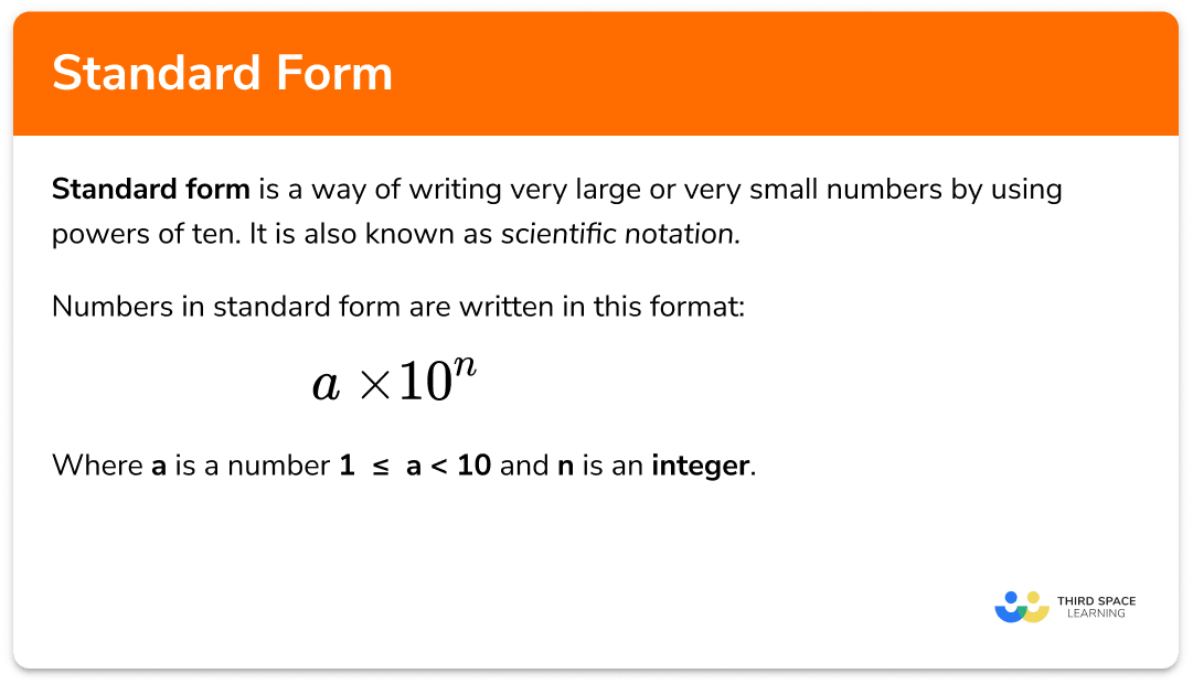 Standard form