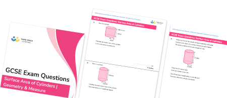 Surface Area Of Cylinders Exam Questions