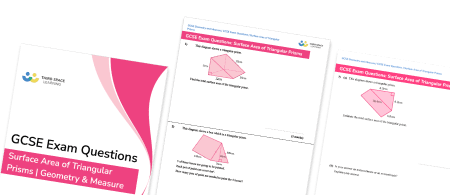 Surface Area Of A Triangular Prism Exam Questions