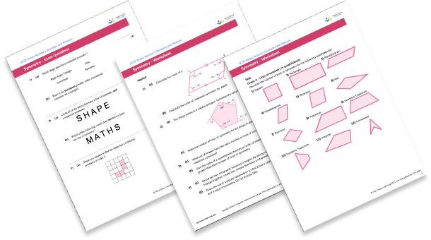 Symmetry worksheet