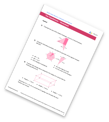 Hypotenuse Worksheet