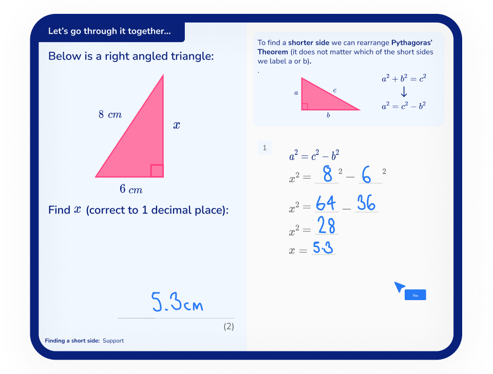 Sample Lesson - Pythagoras’ Theorem