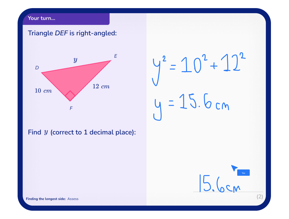 Sample Lesson - Pythagoras’ Theorem