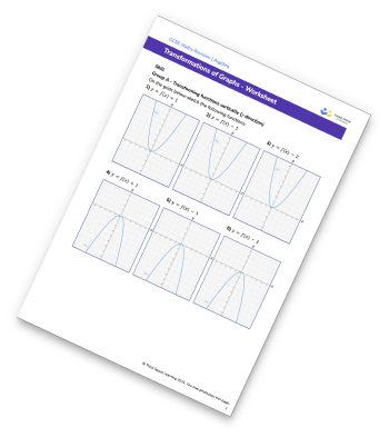 Transformations Of Graphs Worksheet