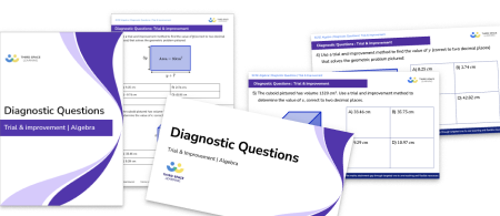 Trial and Improvement Diagnostic Questions