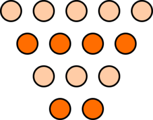 Triangular numbers practice question 1 image 2