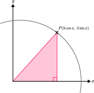 Trigonometric identities GCSE question 3