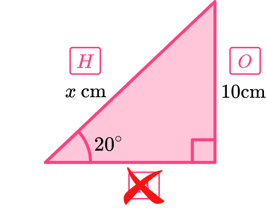 Trigonometry formulas example 1 step 2