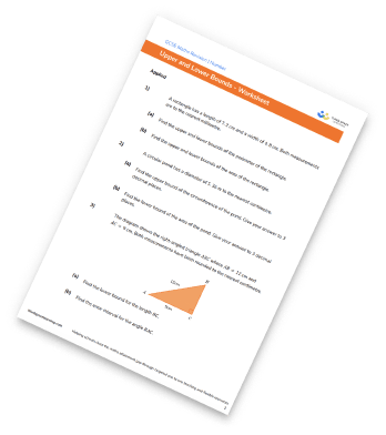 Upper And Lower Bounds Worksheet