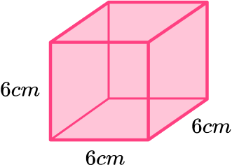 Volume of a cube example 1