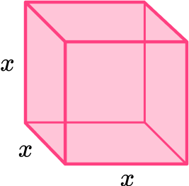 Volume of a cube practice question 5